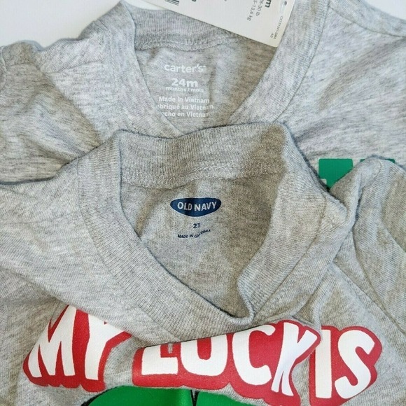 Like New 2T St Patricks Day Tee Bundle Shamrocks nwot - Picture 3 of 3
